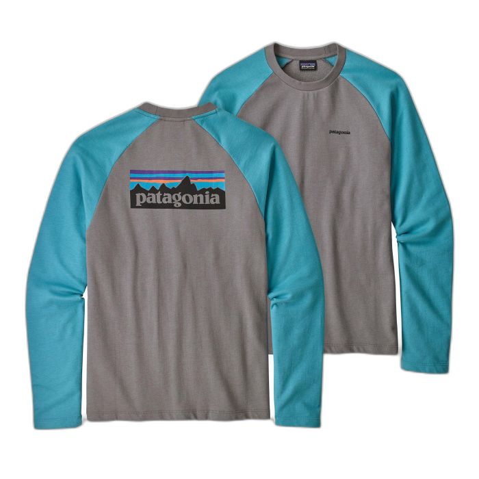 Bluza męska PATAGONIA P-6 Logo LW L/S /  wielokolorowy