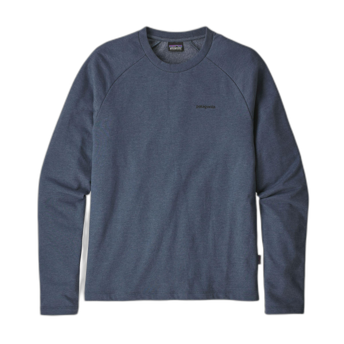 Bluza męska PATAGONIA P-6 Logo LW L/S /  niebieski