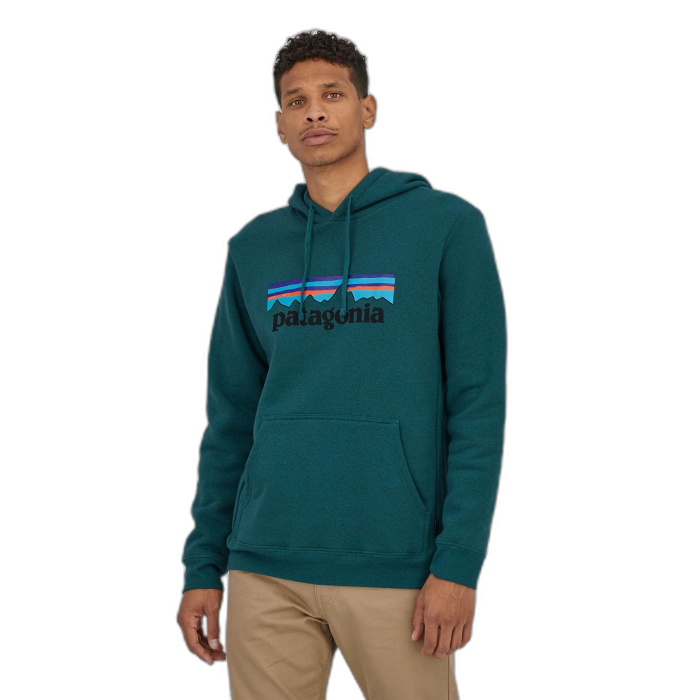 Bluza męska PATAGONIA P-6 Logo Uprisal Hoody /  zielony