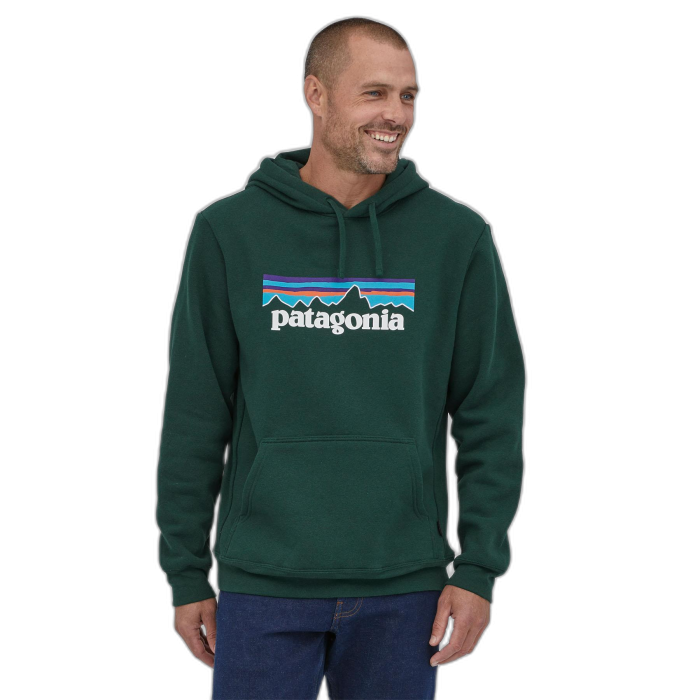 Bluza męska PATAGONIA P-6 Logo Uprisal Hoody /  zielony