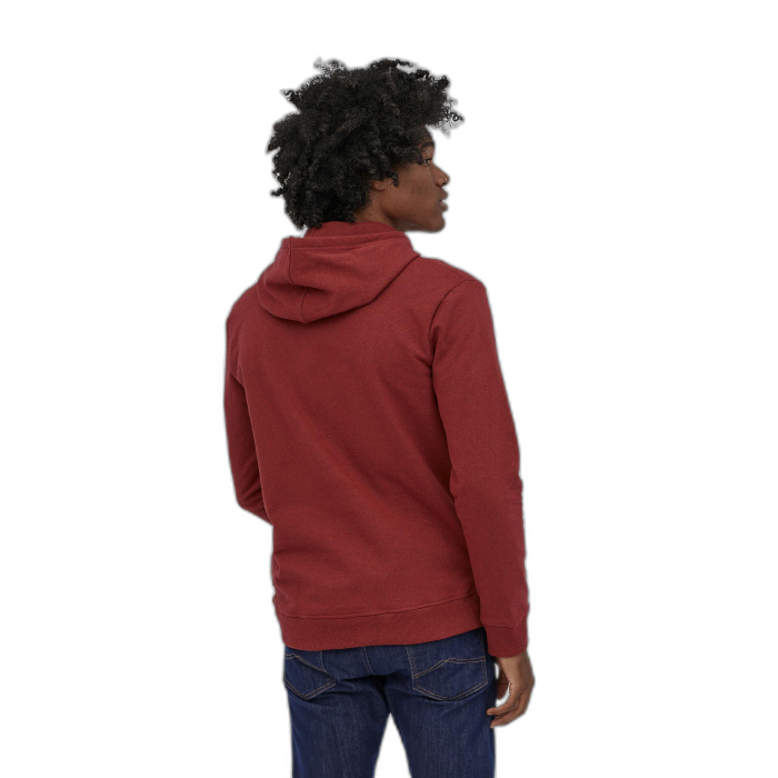 Bluza męska PATAGONIA P-6 Logo Uprisal Hoody /  czerwony
