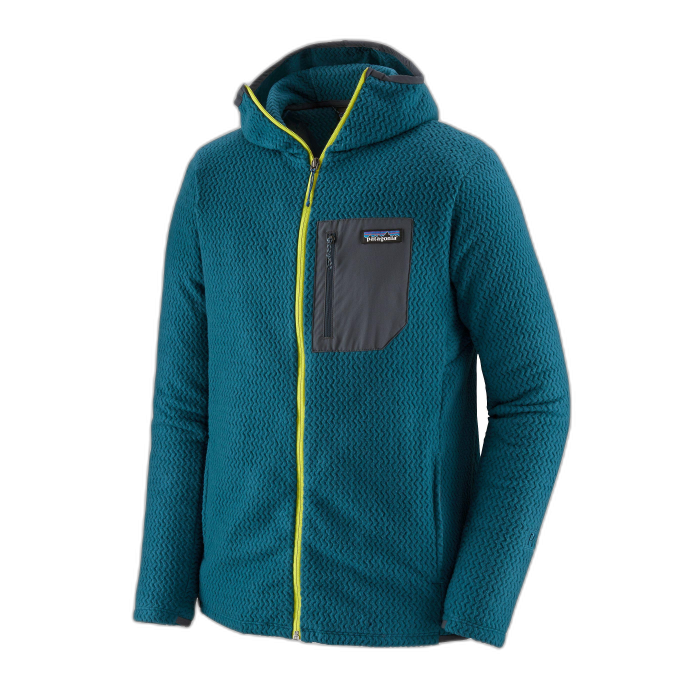 Bluza męska PATAGONIA R1 Air FZ HD /  niebieski