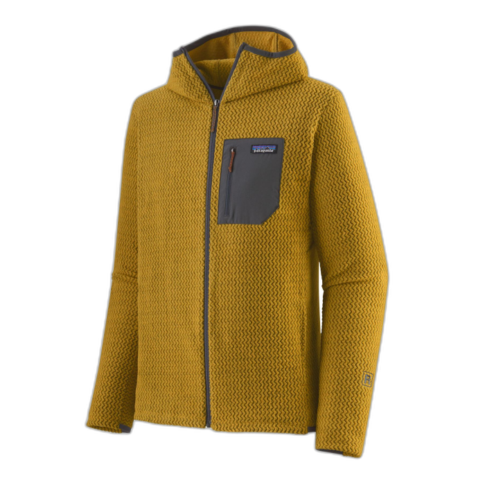 Bluza męska PATAGONIA R1 Air FZ HD /  żółty