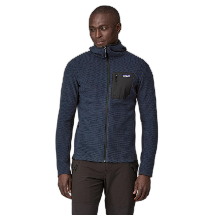 Bluza męska PATAGONIA R1 Air FZ HD /  granatowy