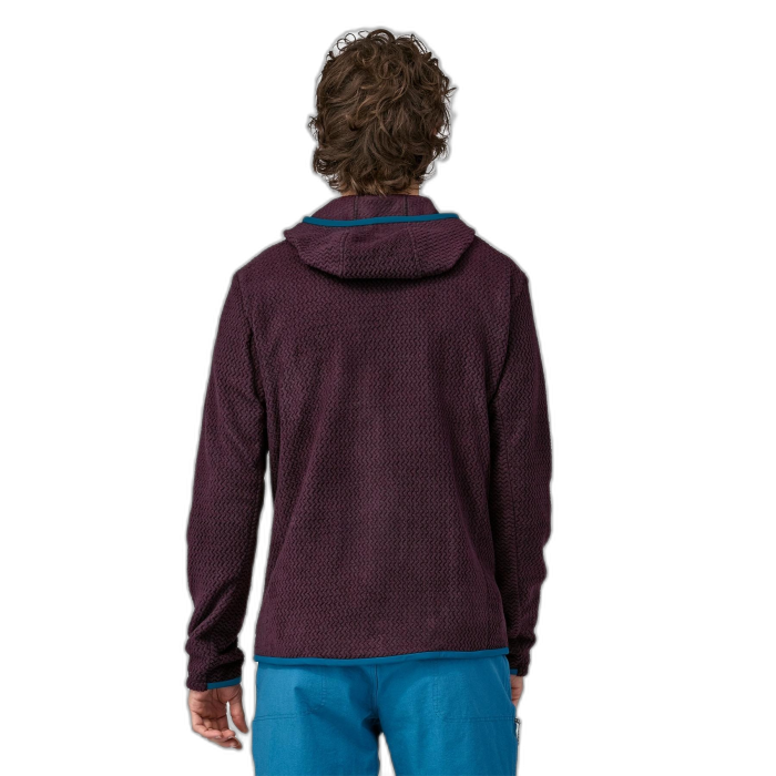 Bluza męska PATAGONIA R1 Air FZ HD /  fioletowy