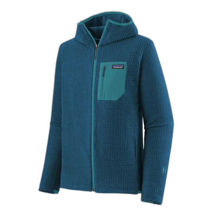 Bluza męska PATAGONIA R1 Air FZ HD /  niebieski
