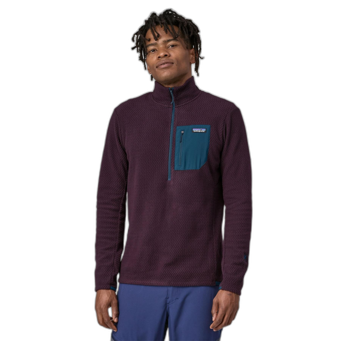 Bluza męska PATAGONIA R1 Air HZ /  fioletowy