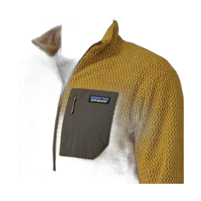 Bluza męska PATAGONIA R1 Air HZ /  żółty