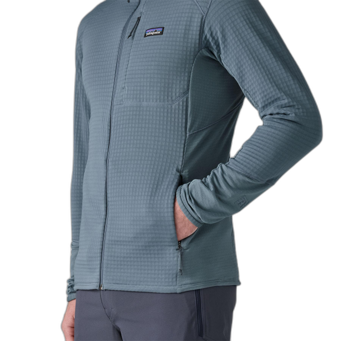 Bluza męska PATAGONIA R1 FZ /  szary