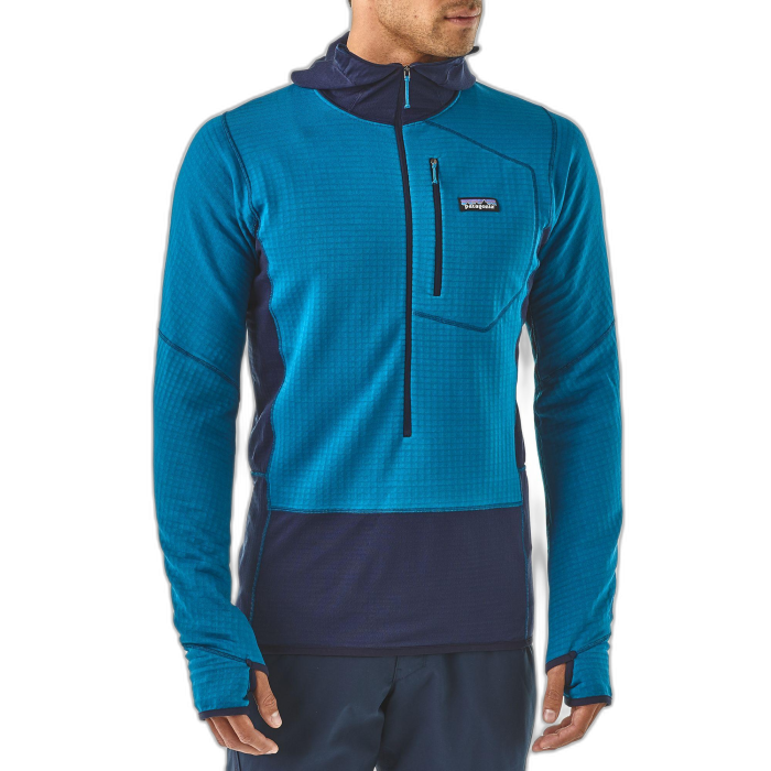 Bluza męska PATAGONIA R1 Hoody /  niebieski