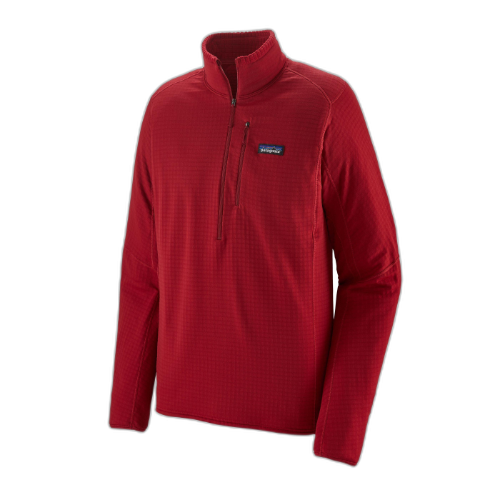 Bluza męska PATAGONIA R1 HZ /  czerwony