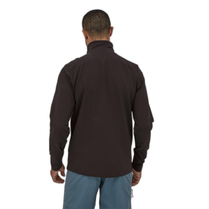 Bluza męska PATAGONIA R1 Tech Face FZ  /  czarny