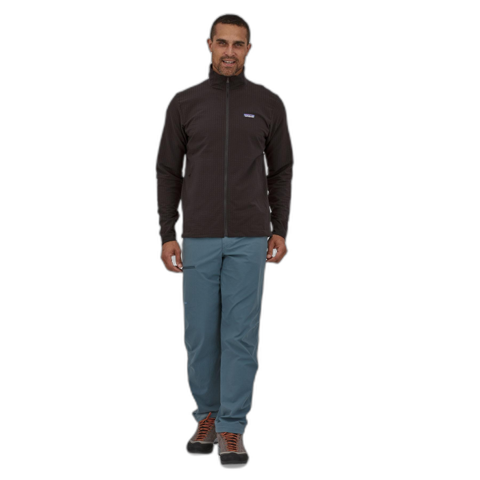 Bluza męska PATAGONIA R1 Tech Face FZ  /  czarny