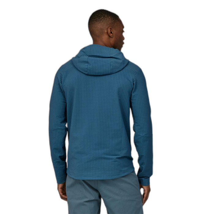 Bluza męska PATAGONIA R1 Tech Face FZ HD /  niebieski