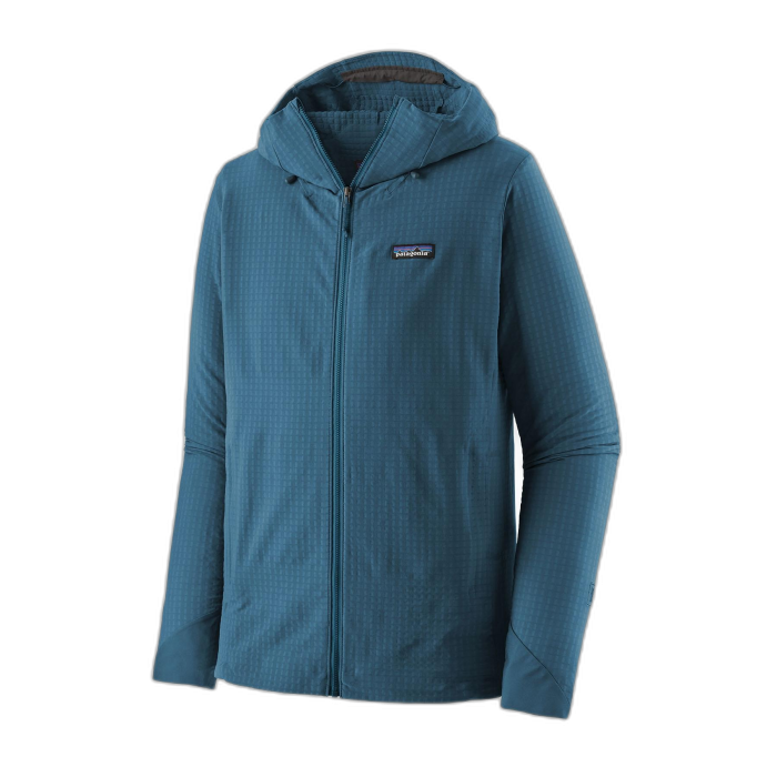 Bluza męska PATAGONIA R1 Tech Face FZ HD /  niebieski
