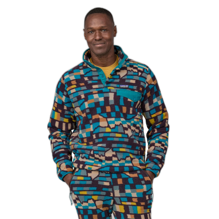 Bluza męska PATAGONIA Synchilla LW P/O /  wielokolorowy