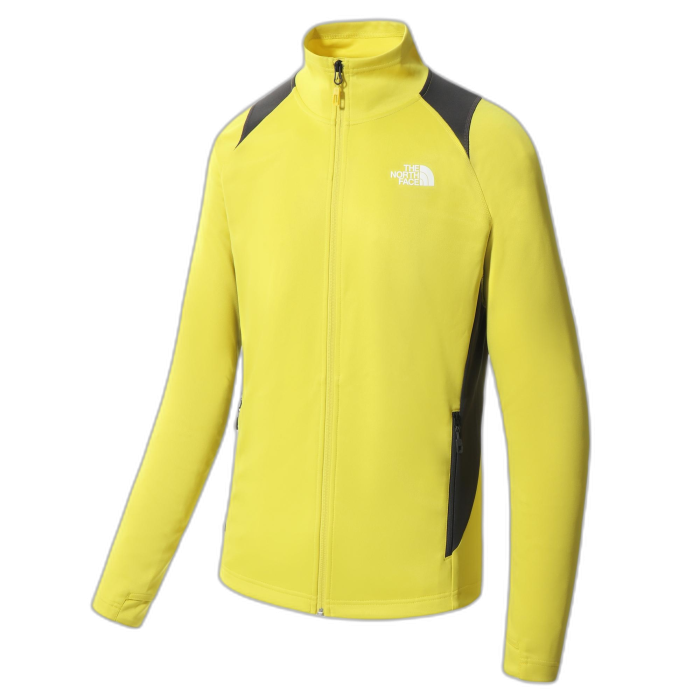 Bluza męska THE NORTH FACE  Atletic Outdoor MId FZ /  żółty