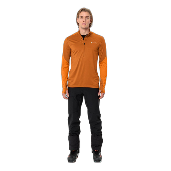 Bluza męska VAUDE Livigno 2 HZ /  pomarańczowy