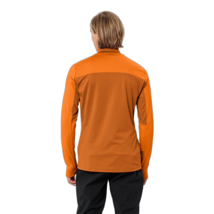 Bluza męska VAUDE Livigno 2 HZ /  pomarańczowy