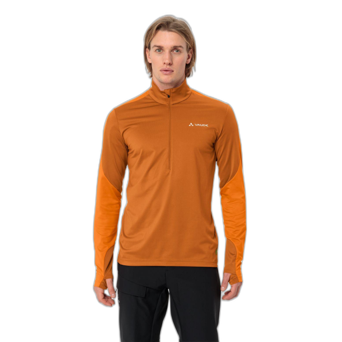 Bluza męska VAUDE Livigno 2 HZ /  pomarańczowy
