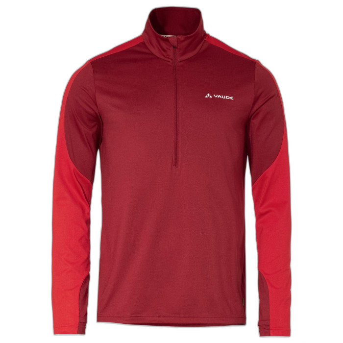 Bluza męska VAUDE Livigno 2 HZ /  czerwony