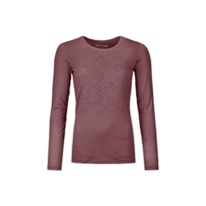 Bluza ORTOVOX damska 185 Tangram /  fioletowy