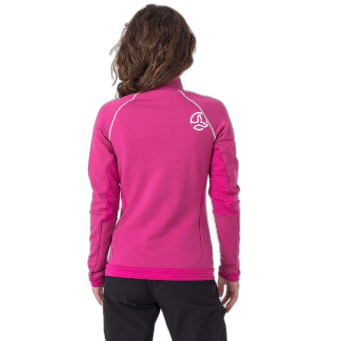 Bluza TERNUA M Krater 1/2 ZIP /  różowy