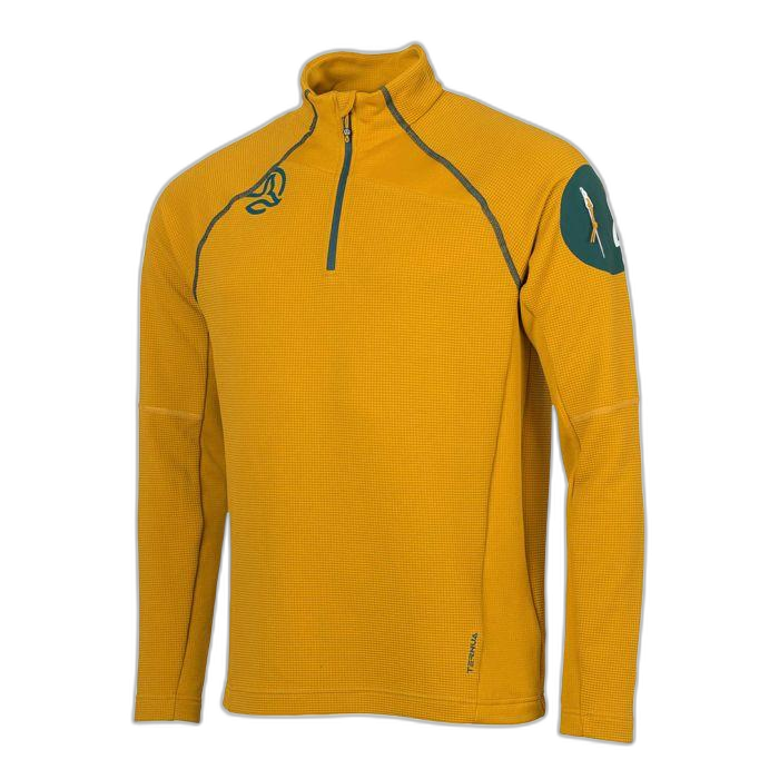 Bluza TERNUA M Lemik 1/2 ZIP /  żółty