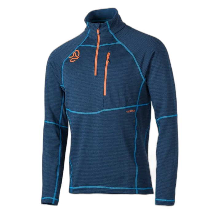 Bluza TERNUA M Momhil 1/2 Zip /  granatowy