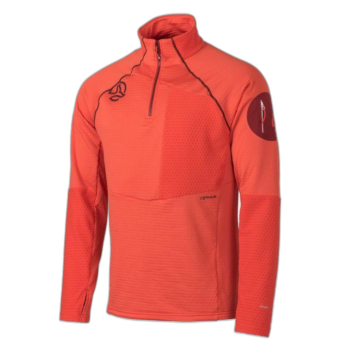 Bluza TERNUA M Ragger1/2Zip /  pomarańczowy