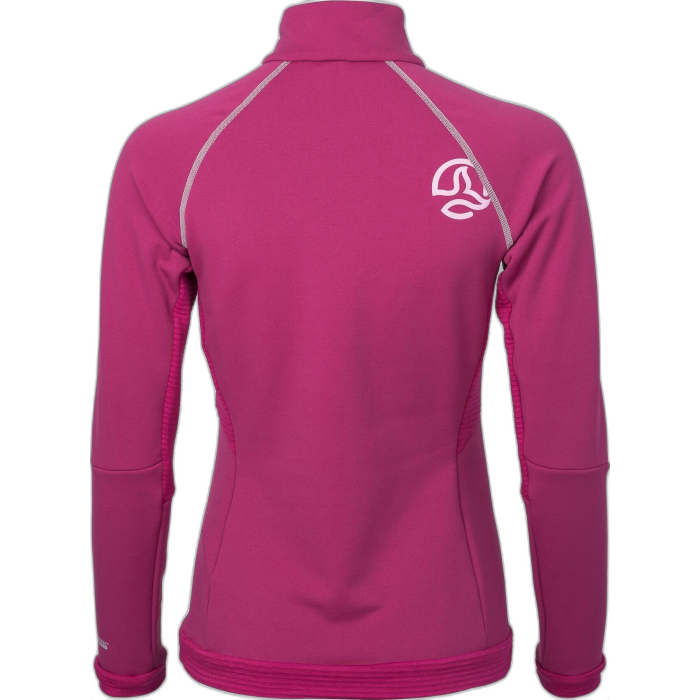 Bluza TERNUA W Krater 1/2 ZIP /  różowy