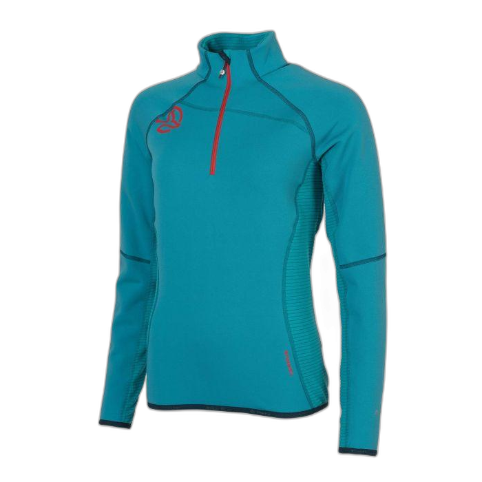 Bluza TERNUA W Kubikka 1/2 zip /  niebieski