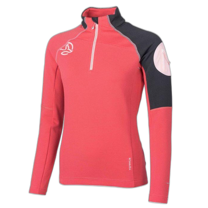 Bluza TERNUA W Lemika 1/2 zip /  różowy
