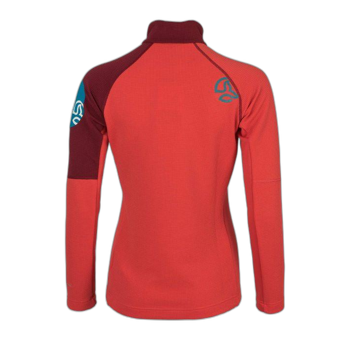 Bluza TERNUA W Lemika 1/2 zip /  różowy