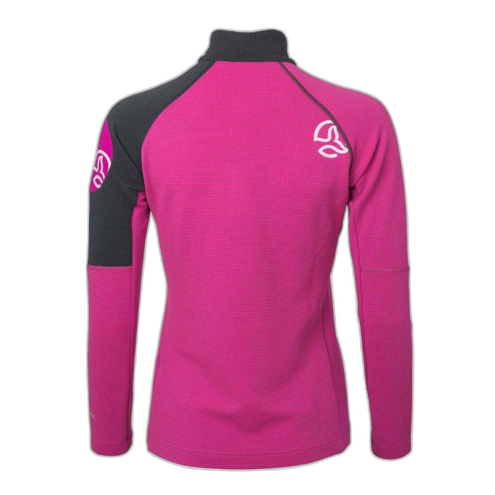 Bluza TERNUA W Lemika 1/2 zip /  różowy