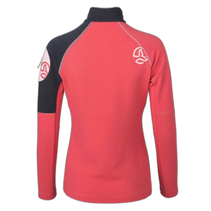 Bluza TERNUA W Lemika 1/2 zip /  różowy