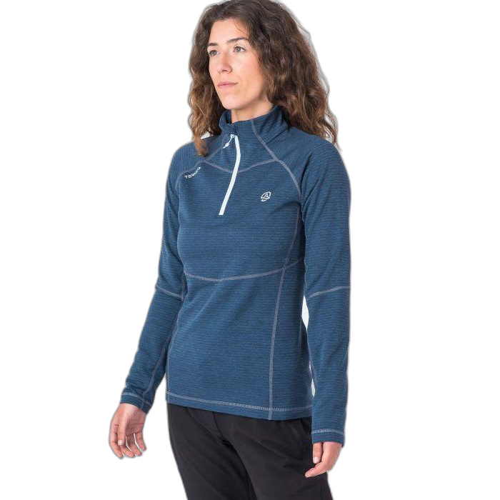 Bluza TERNUA W Momhil 1/2Zip /  granatowy