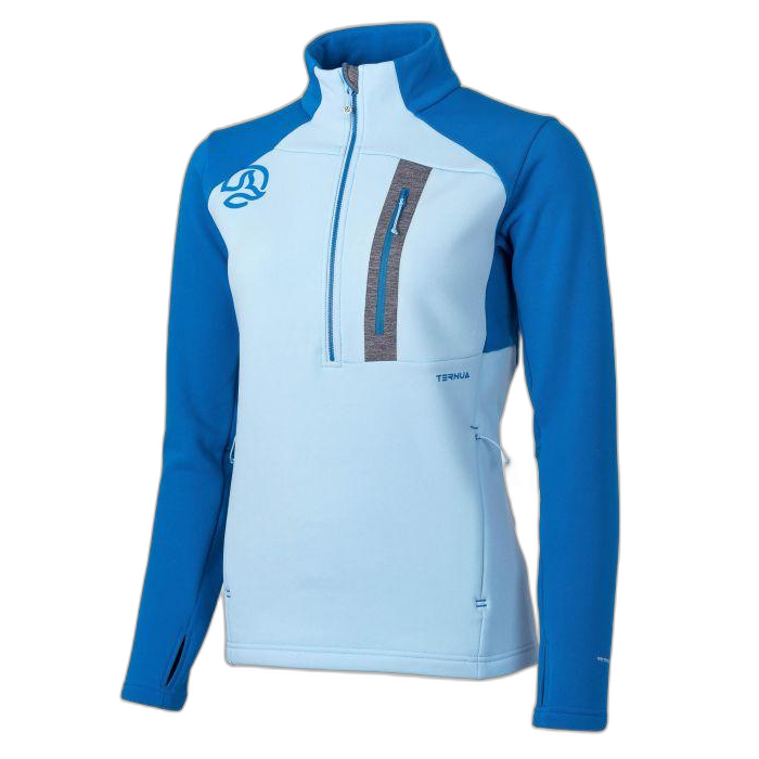 Bluza TERNUA W Punjak 1/2 Zip /  niebieski