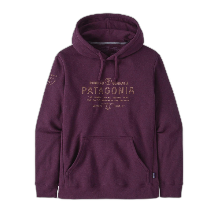 Bluza unisex PATAGONIA Forge Mark Uprisal HD /  fioletowy