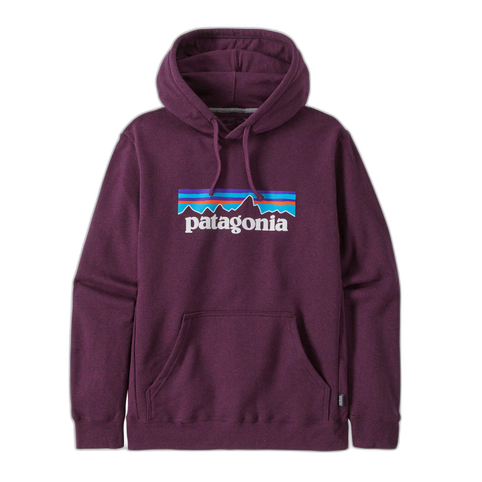 Bluza unisex PATAGONIA P-6 Logo Uprisal Hoody /  fioletowy