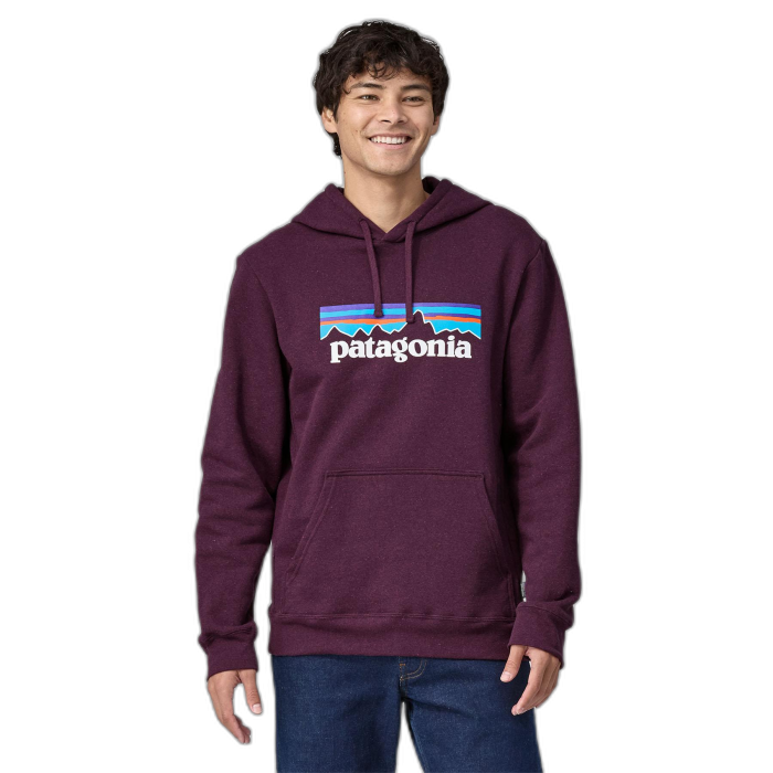 Bluza unisex PATAGONIA P-6 Logo Uprisal Hoody /  fioletowy