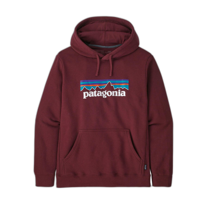 Bluza unisex PATAGONIA P-6 Logo Uprisal Hoody /  czerwony