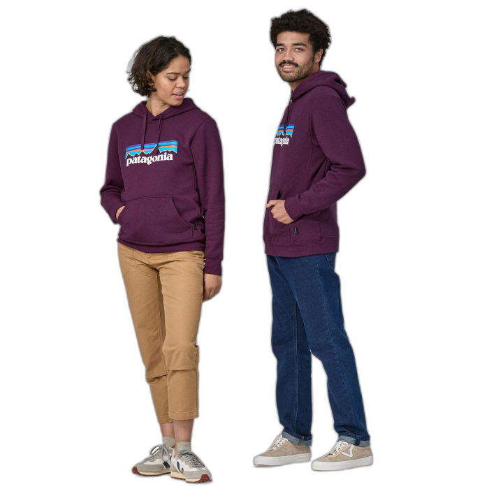 Bluza unisex PATAGONIA P-6 Logo Uprisal Hoody /  fioletowy