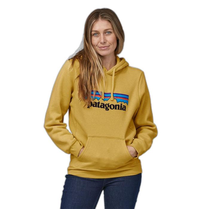 Bluza unisex PATAGONIA P-6 Logo Uprisal Hoody /  żółty