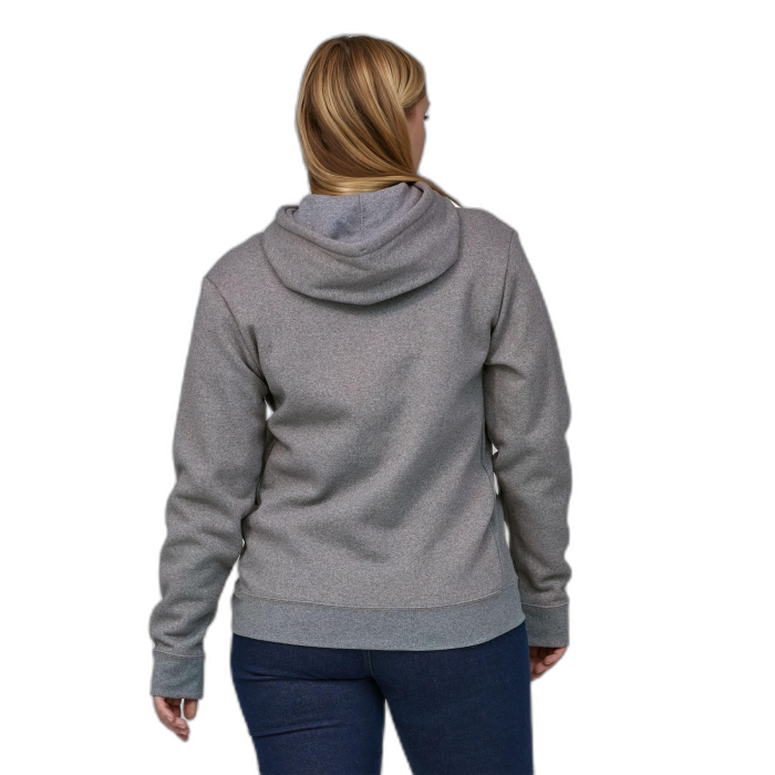 Bluza unisex PATAGONIA P-6 Logo Uprisal Hoody /  szary