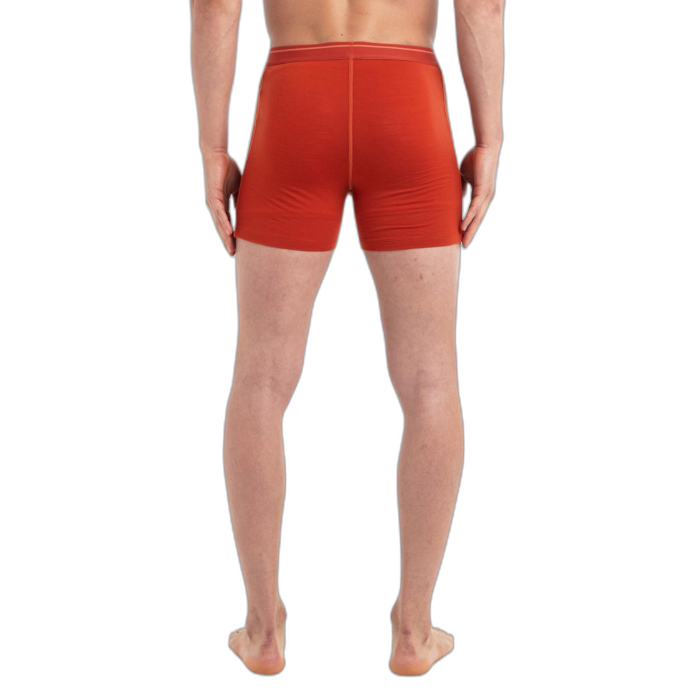 Bokserki męskie ICEBREAKER Anatomica 103029 /  pomarańczowy