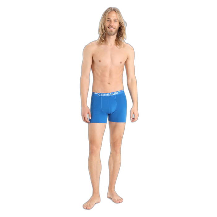 Bokserki męskie ICEBREAKER Anatomica 103029 /  niebieski