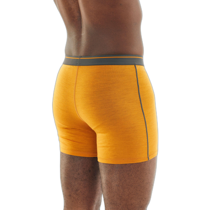 Bokserki męskie ICEBREAKER Anatomica 103029  /  pomarańczowy