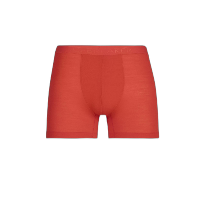 Bokserki męskie ICEBREAKER Anatomica Cool-Lite 105246 /  czerwony