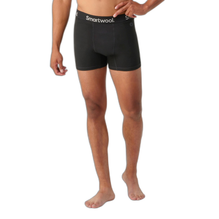 Bokserki Smartwool 16996 Boxer Brief /  czarny